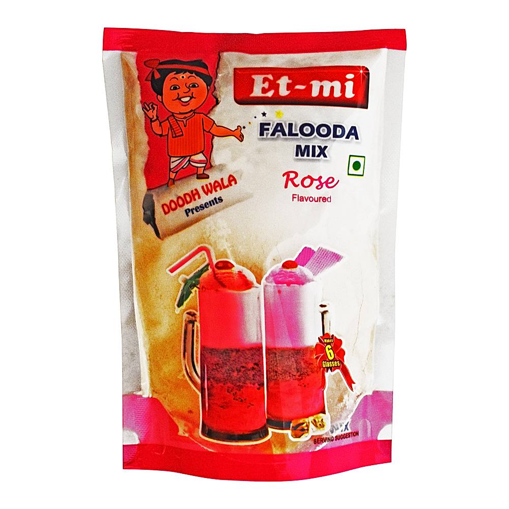 Et-Mi Falooda Mix Rose Flavour - 200 g