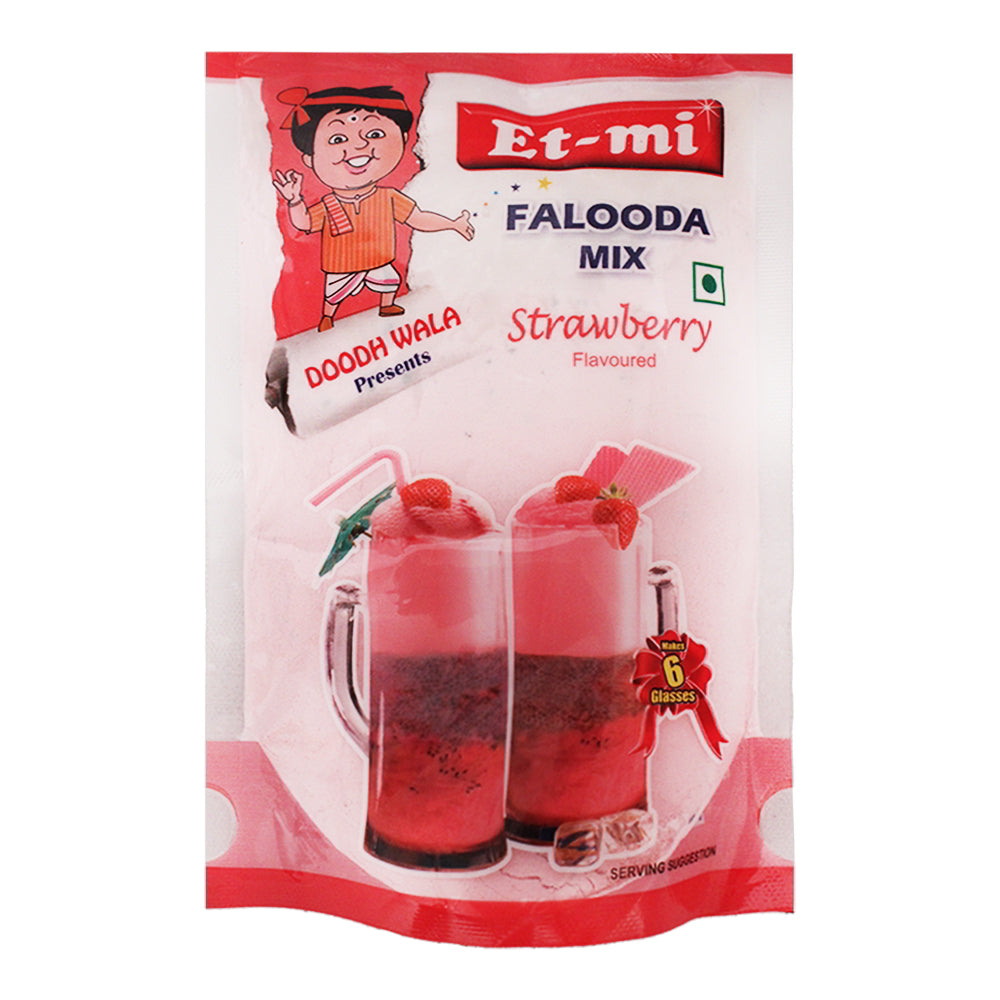 Et-Mi Falooda Mix Strawberry Flavour - 200 g