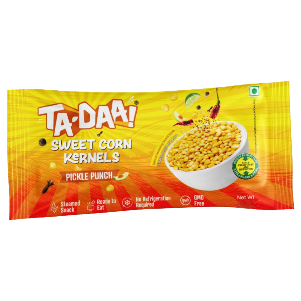 Tadaa Sweet Corn Kernels Pickle Punch - 125 g