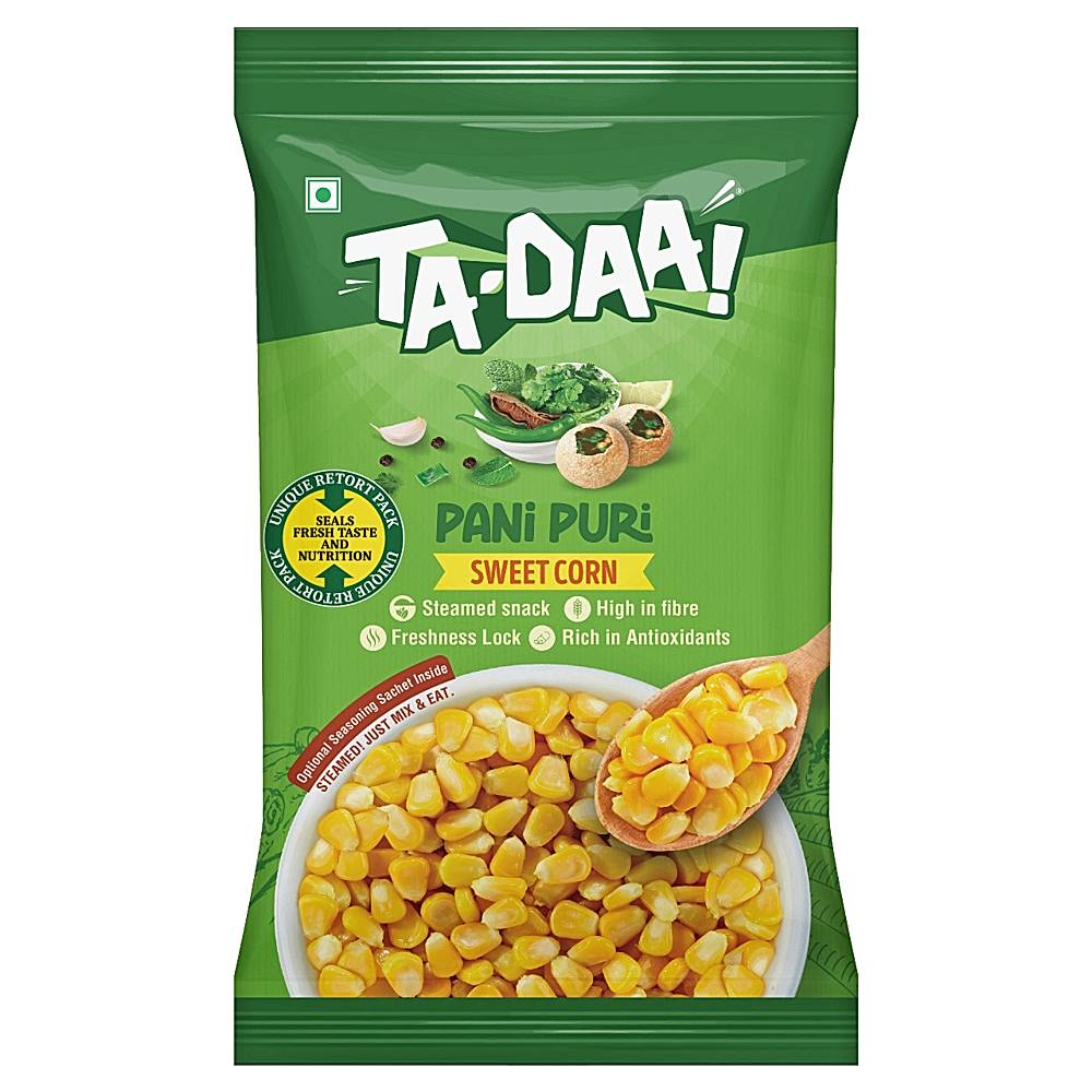 Tadaa Sweet Corn Pani Puri - 225 g