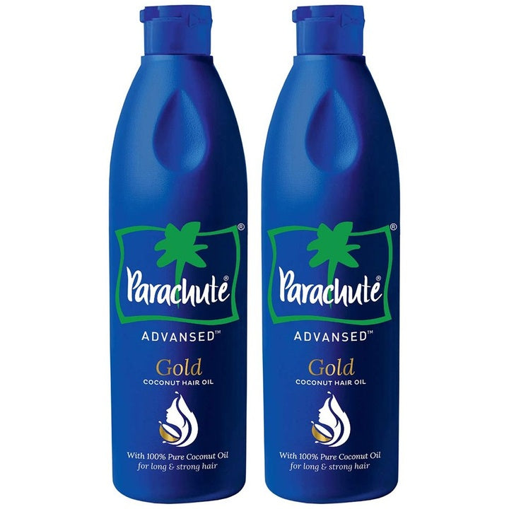 Parachute Advansed Set of 2 Gold Coconut Hair Oil -800 ml