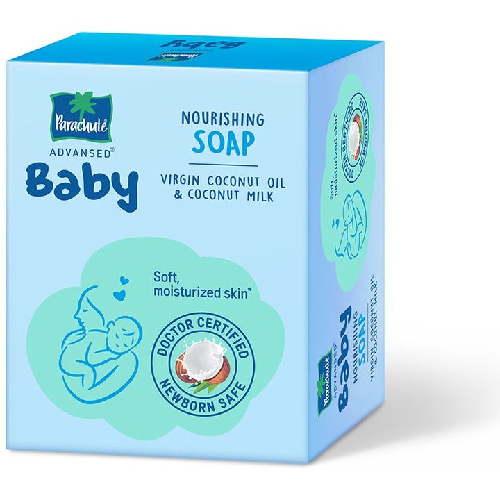 Parachute Advansed Set of 3 Baby Nourishing Soap with Virgin Coconut Oil - 75g each
