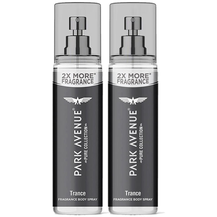 Park Avenue Men Set of 2 Trance Pure Collection Perfumed Deodorant Spray - 135 ml each