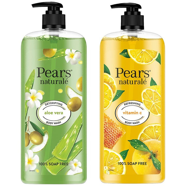 Pears Set of 2 Naturale Aloe Vera & Vitamin C Soap-Free Body Wash - 750ml each