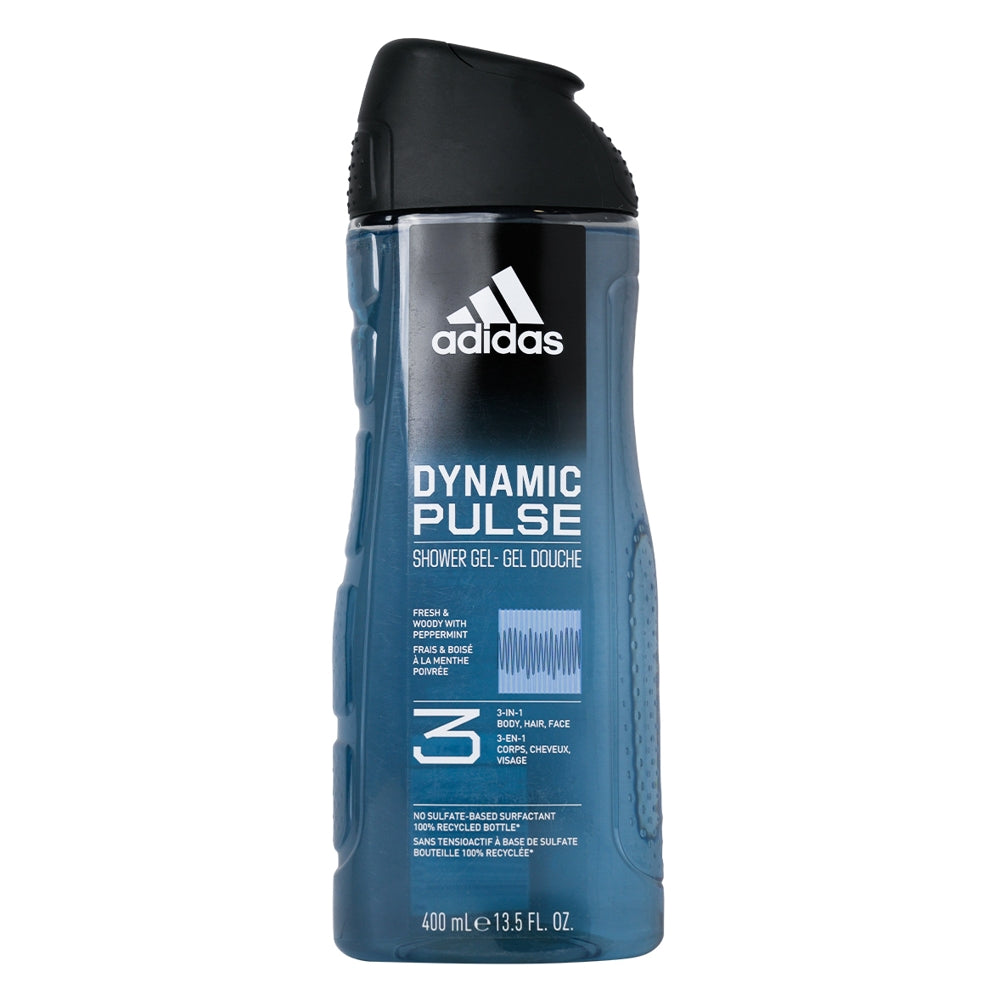 Adidas Dynamic Pulse 3-In-1 Shower Gel - 400 ml