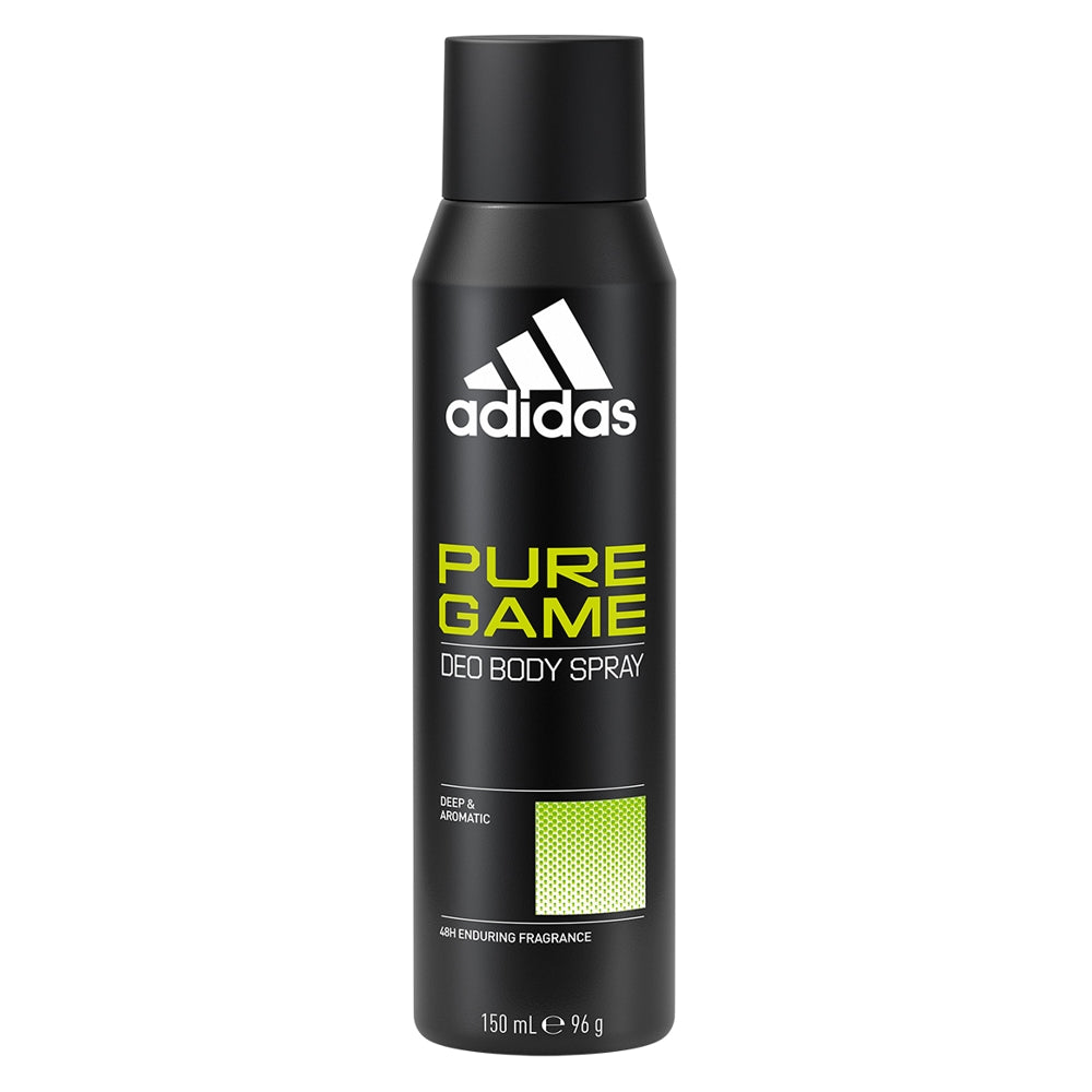 Adidas Pure Game Deo Body Spray Deep & Aromatic - 150 ml