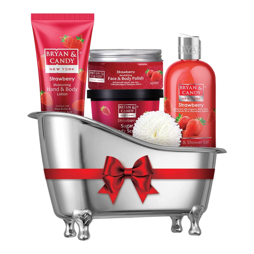 Bryan & Candy New York Strawberry Bath & Body Essentials Kit - 1 U