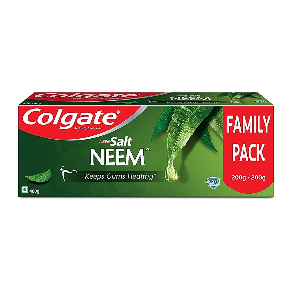 Colgate Active Salt Neem Toothpaste - 400 g