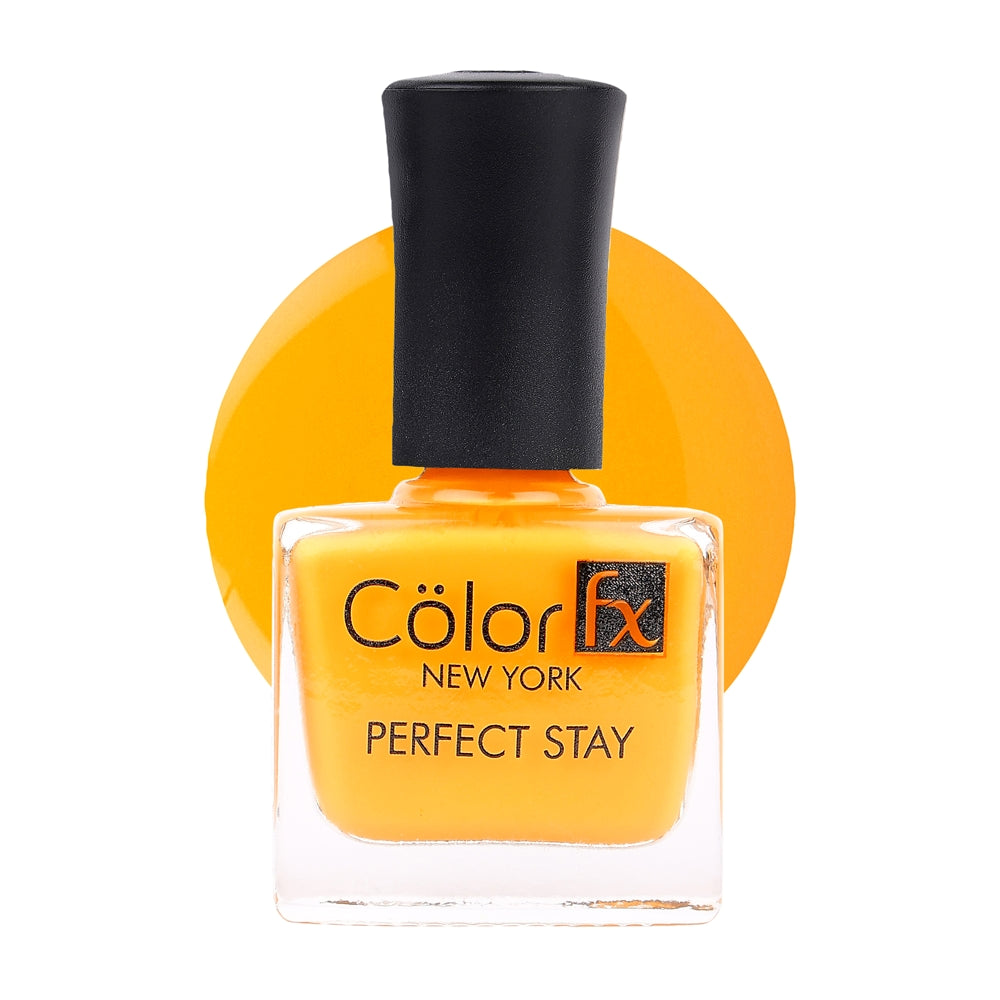 Colour Fx New York Perfect Stay 132 Nail Enamel - Yellow - 9 ml