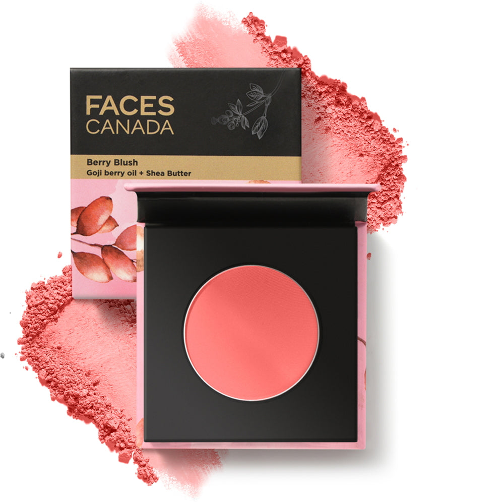 Faces Canada Berry Blush - Hop To Beach - 4 g