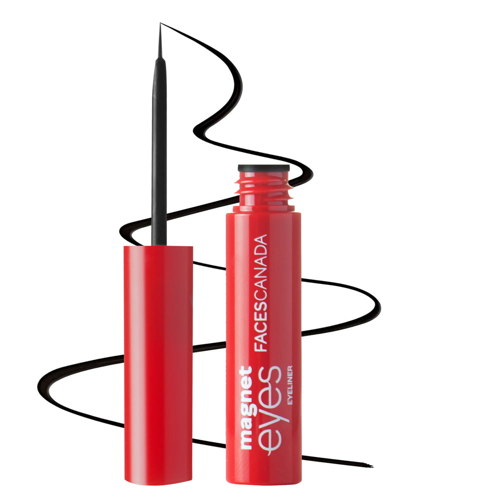 Faces Canada Magneteyes Eyeliner - Black - 3.5 ml