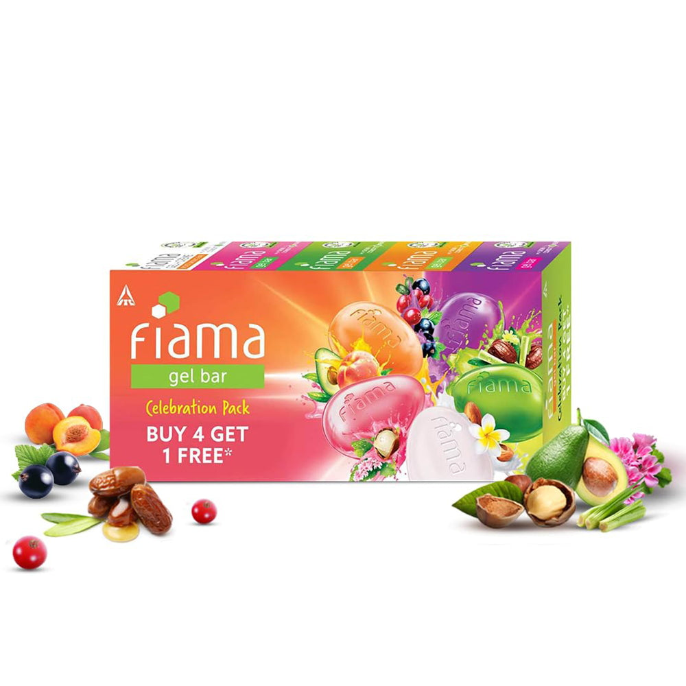 Fiama Celebration Pack Gel Bars - 125 g x 4 U