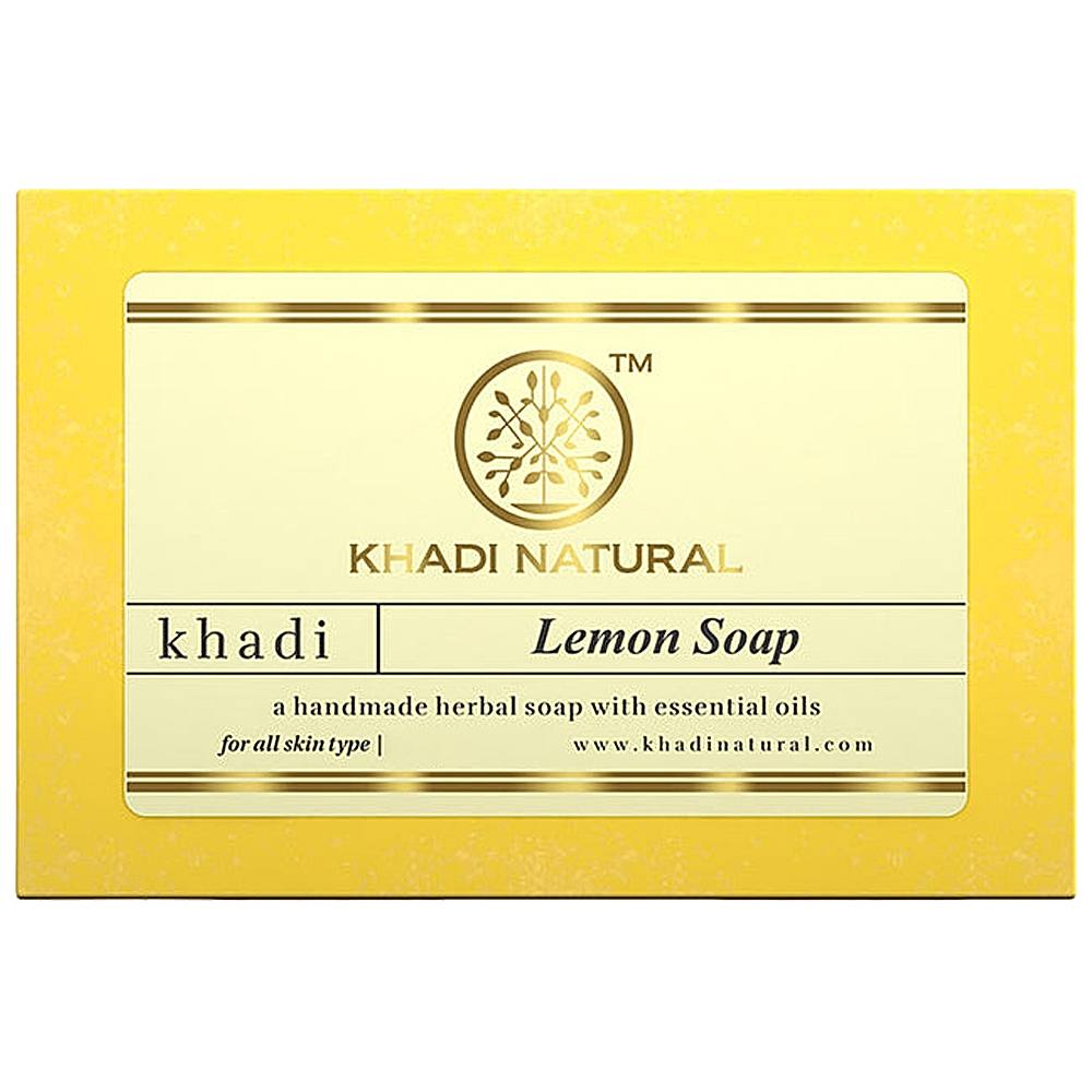 Khadi Natural Lemon Soap - 125 g