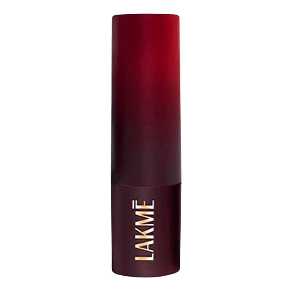 Lakme Cushion Matte Lipstick - Plum Obsession - Brown Sugar