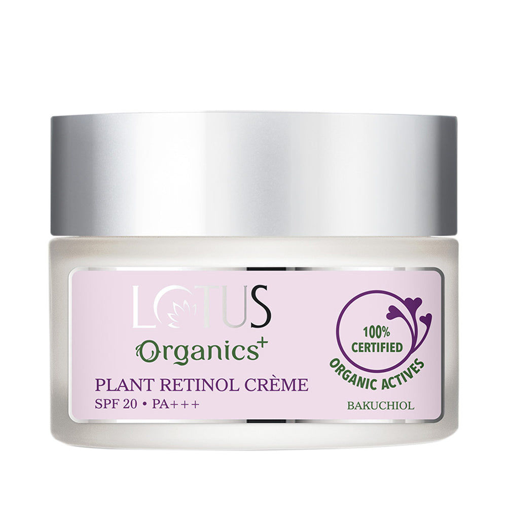 Lotus Organics Plant Retinol Creme Spf 20 Pa+++ - 50 g