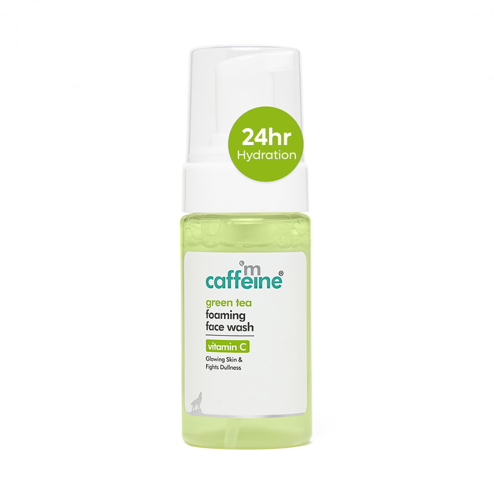 mCaffeine Green Tea Face Wash Vitamin C - 110 ml