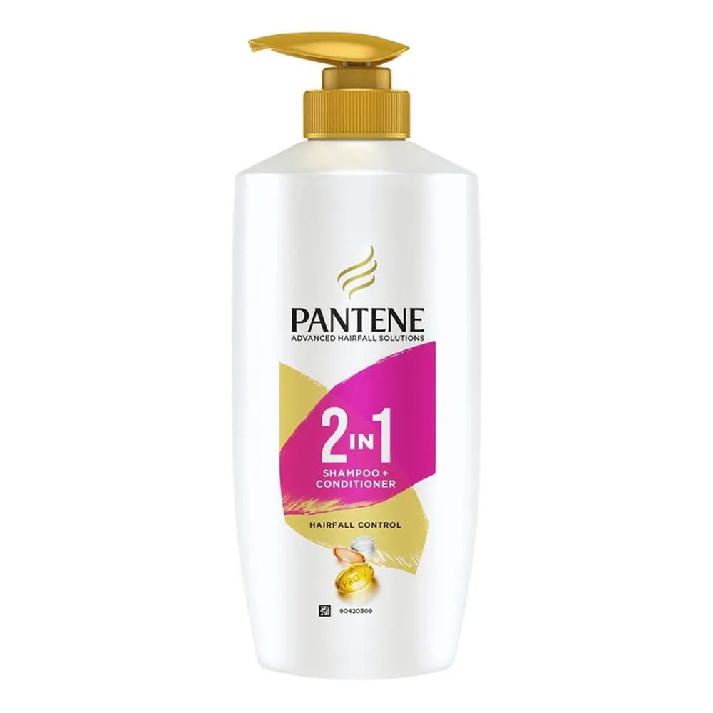 Pantene Pro-V Hairfall Control Shampoo + Conditioner - 650 ml