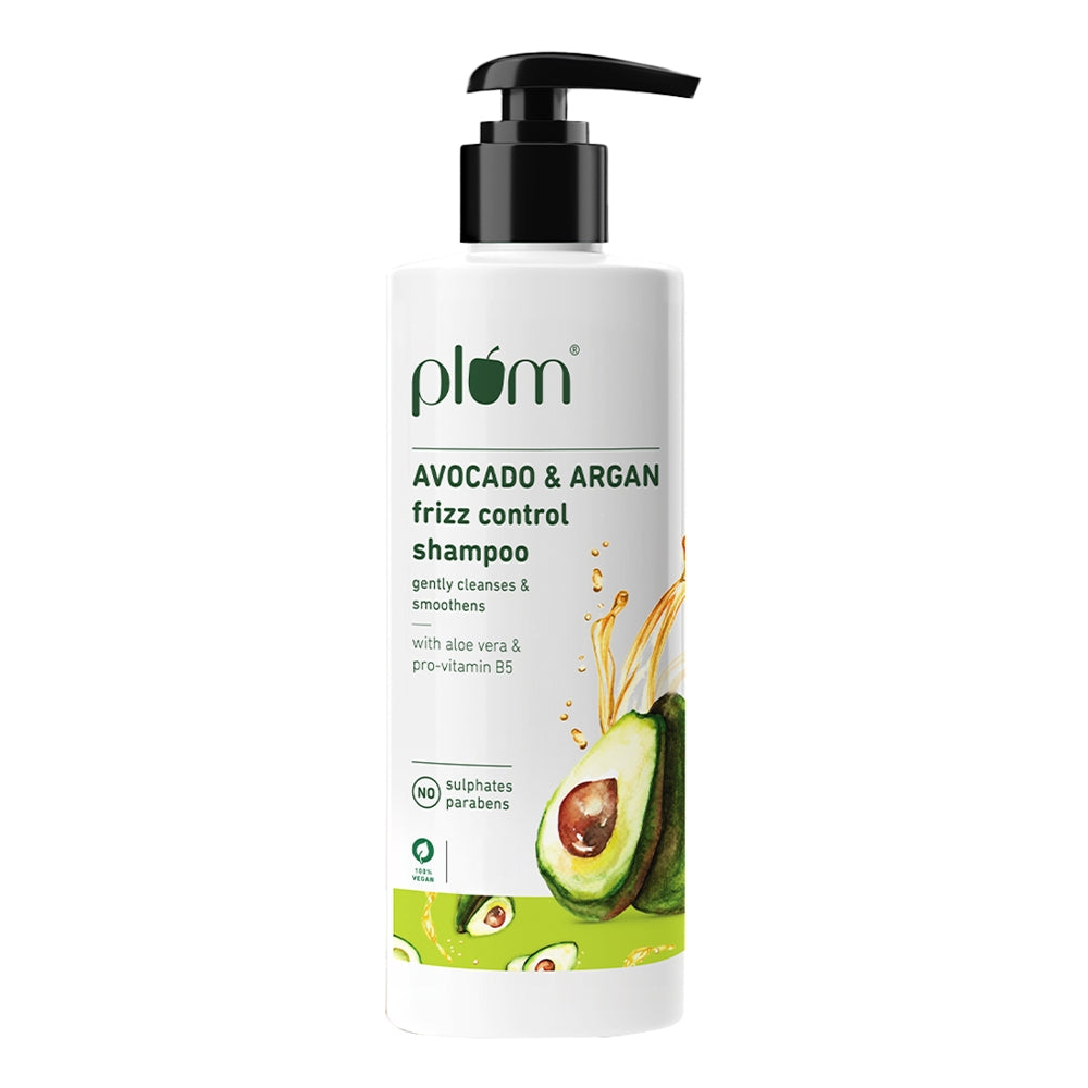 Plum Avocado & Argan Frizz Control Shampoo - 250 ml
