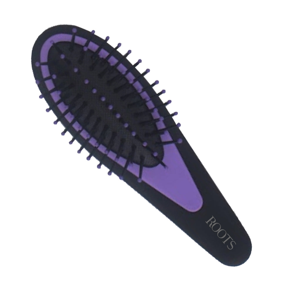 Roots Hair Brush (GG06: PL) Small Ovale - Purple - 1 U