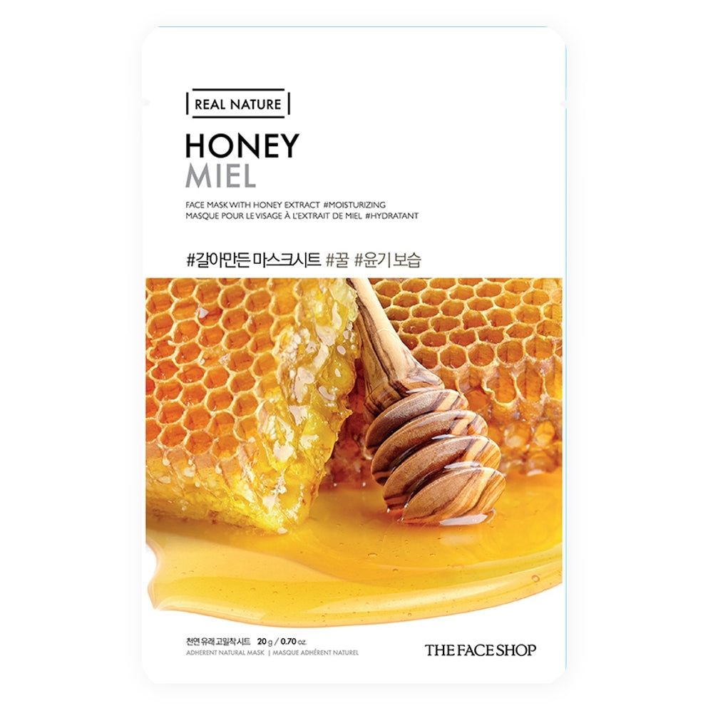 The Face Shop Real Nature Honey Sheet Mask - 20 g