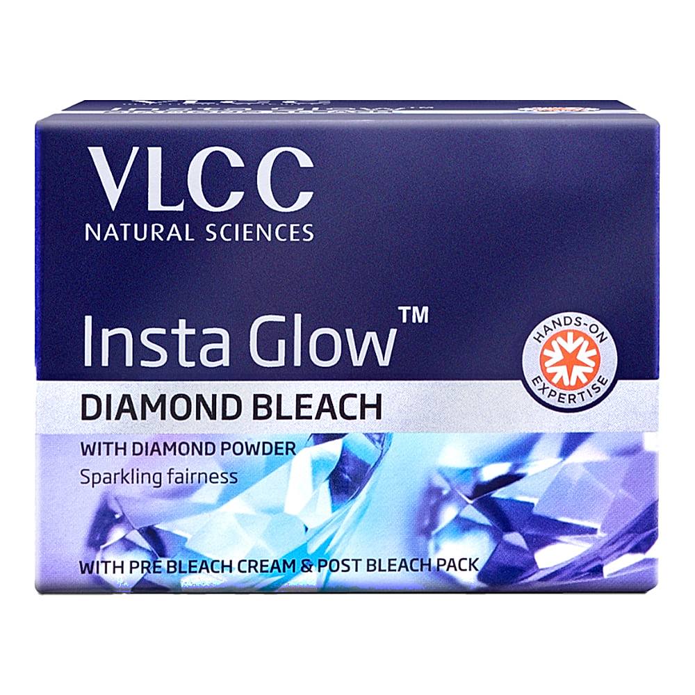 VLCC Insta Glow Diamond Bleach - 60 g