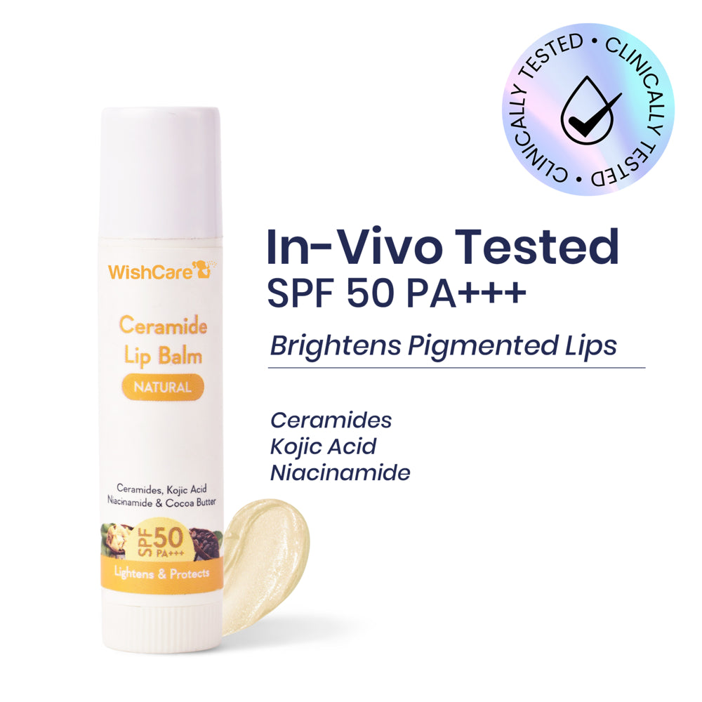 Wishcare Ceramide Lip Balm Natural 50 P+++ Spf - 5 g