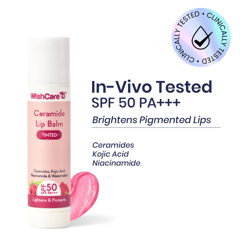Wishcare Ceramide Lip Balm Tinted 50 P+++ Spf - 5 g
