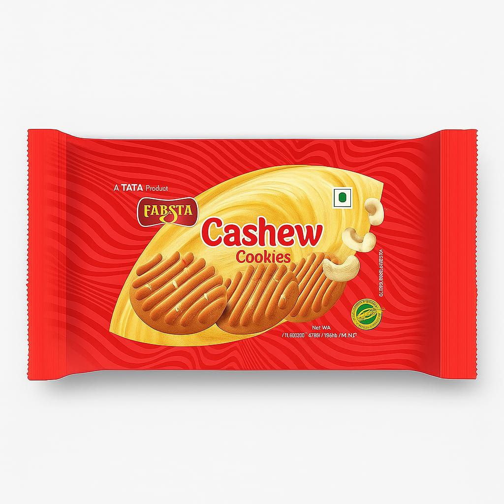 TATA Fabsta Cashew Cookies 200 Gm