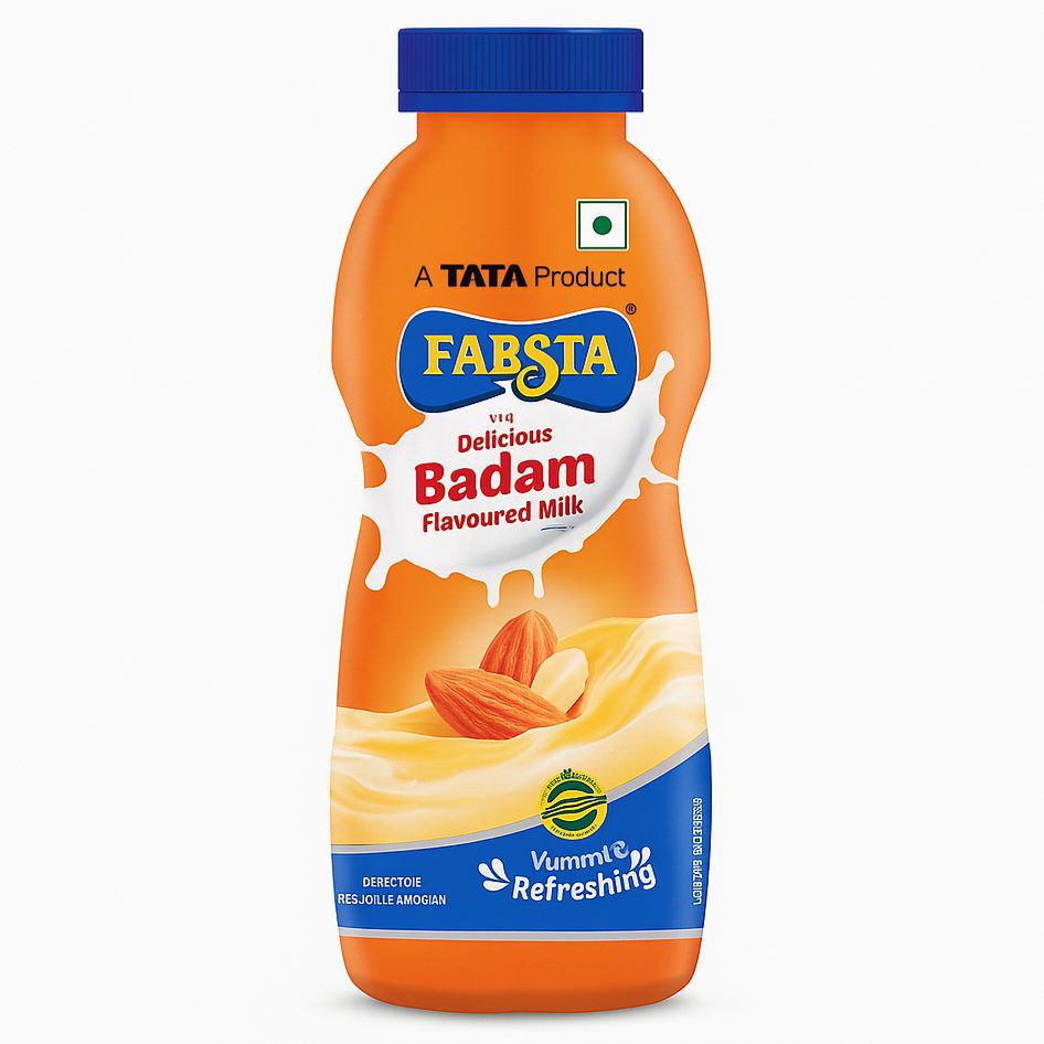 TATA Fabsta Badam Flavored Milk 180 Ml