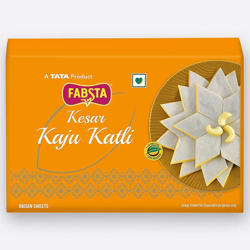 TATA Fabsta Kaju Katli Kesar 200 Gm