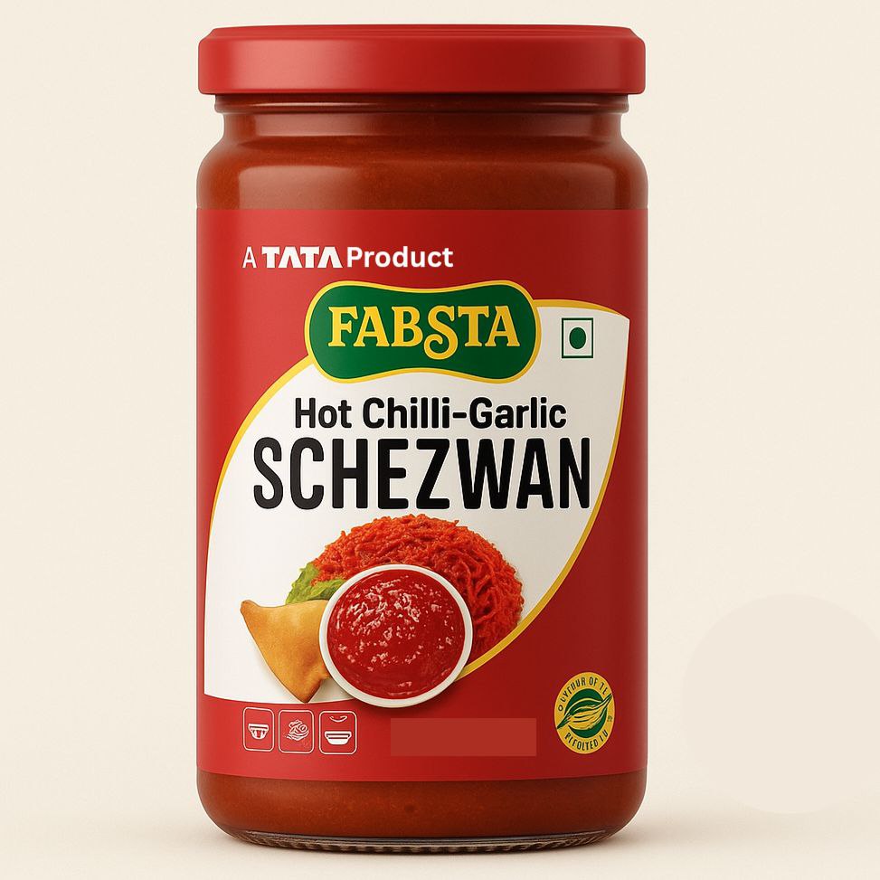 TATA Fabsta Hot Chilli Garlic Schezwan 500 Gm