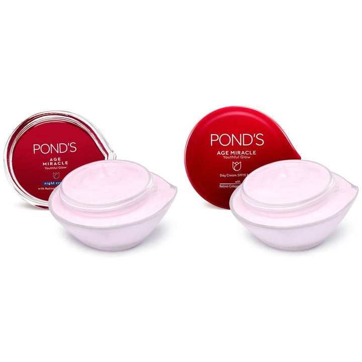 Ponds Age Miracle Youthful Glow Anti Ageing Day Cream 35g + Night Cream 50g