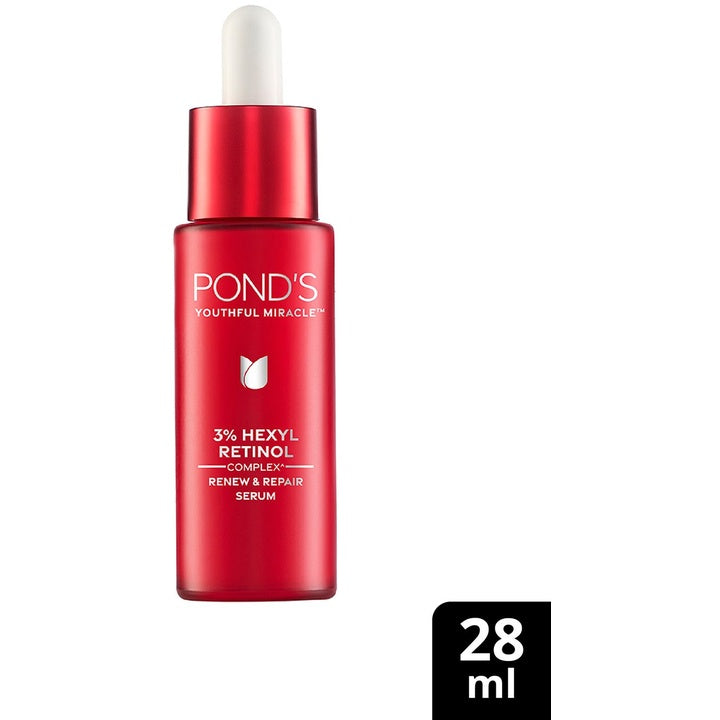Ponds Youthful Miracle Hexyl Retinol Complex, Renew & Repair Serum - 28ml