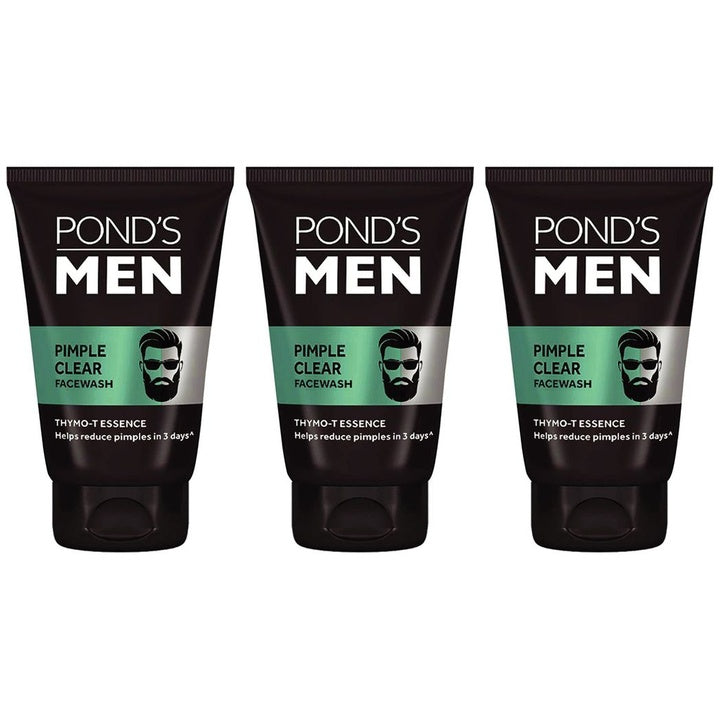 Ponds Men Set of 3 Acno Clear Oil Control Face Wash - 100 g each