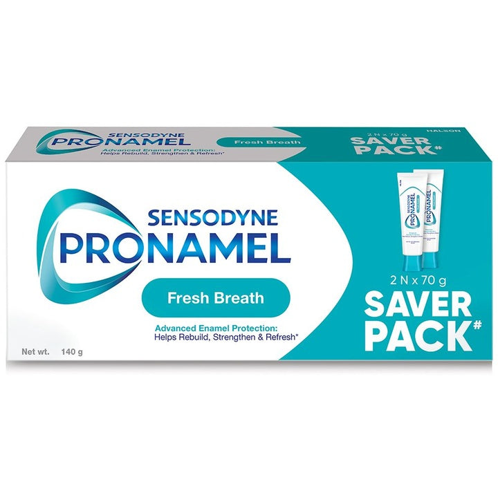 Sensodyne Set of 2 Pronamel Fresh Breath Enamel Care Toothpaste for Cavity - 70 g each