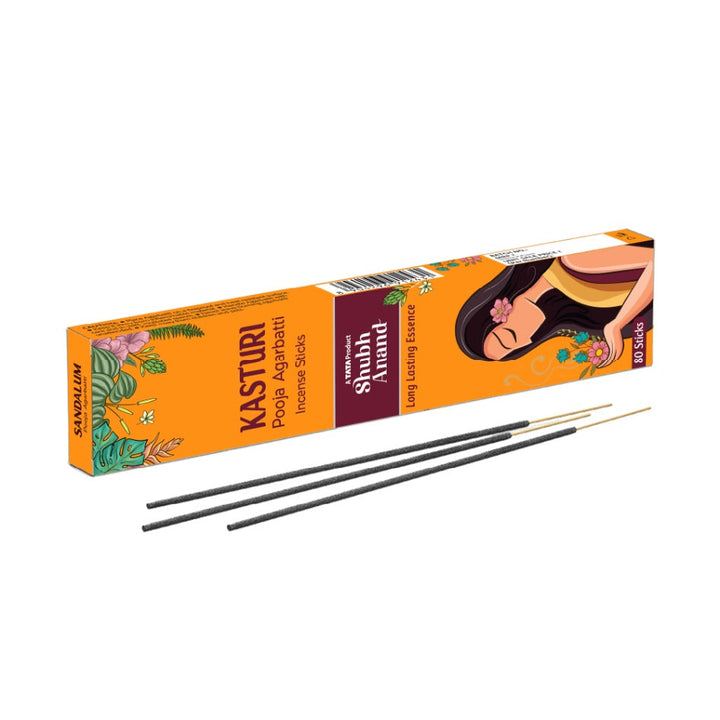 Shubh Anand Kasturi Agarbatti 80 pcs