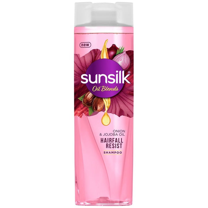Sunsilk Onion & Jojoba Oil Hairfall Shampoo for Long & Strong Hair - 370 ml