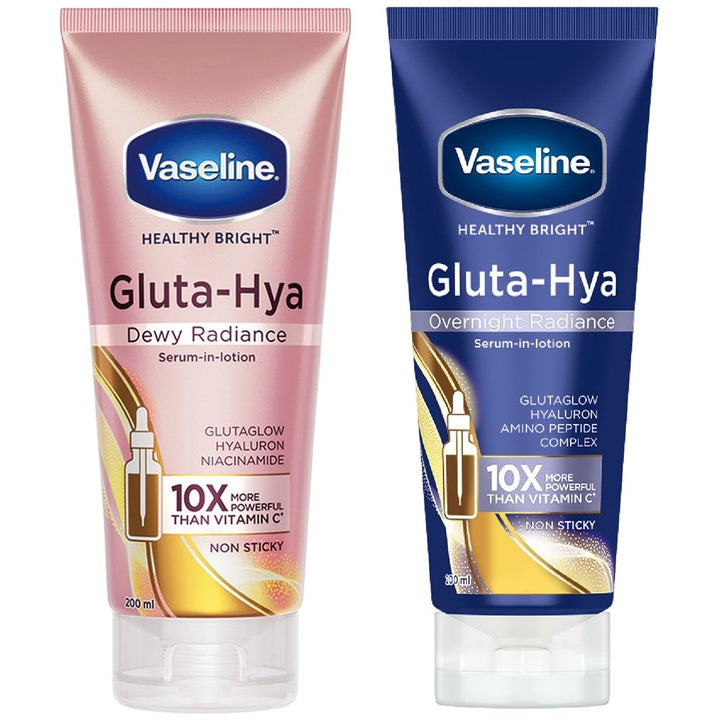 Vaseline Gluta Hya Radiance Combo - 200ml each