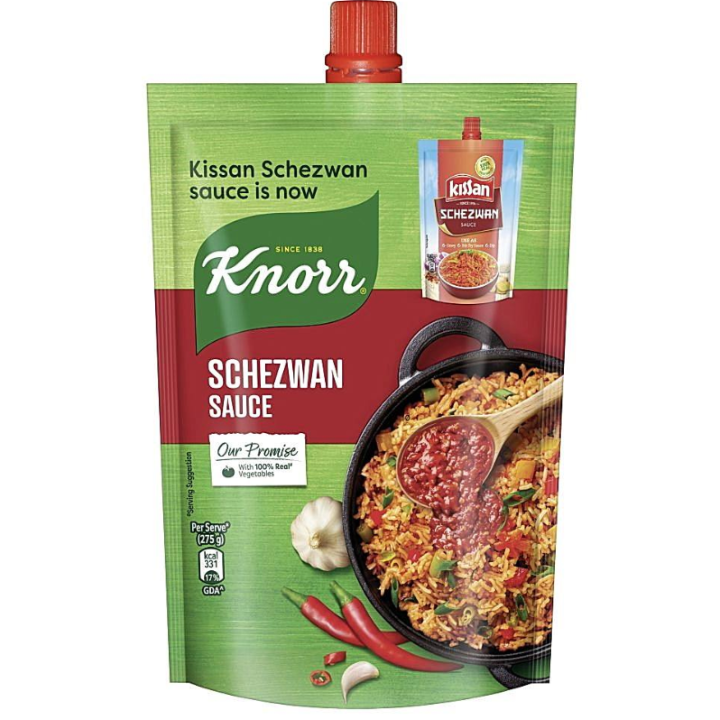Knorr Schezwan Sauce Pouch: 200 g