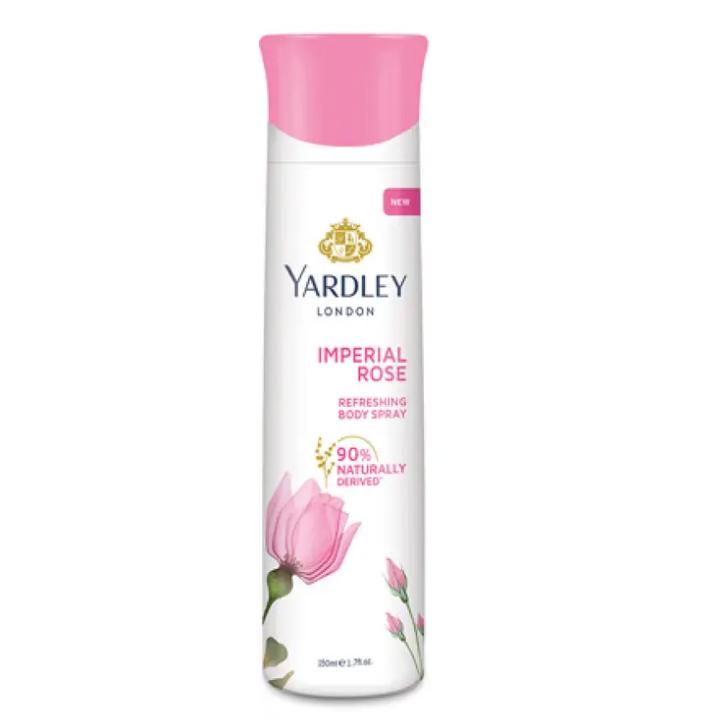 Yardley London Imperial Rose Refreshing Body Spray 150ml