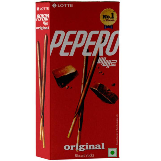 Lotte Pepero Original Biscuit Sticks: 30 g