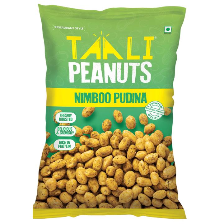 Taali Roasted Peanuts - Nimboo Pudina: 140 g