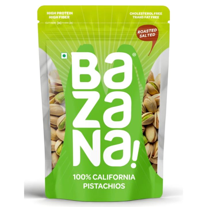 Bazana California Salted Pistachios: 400 g