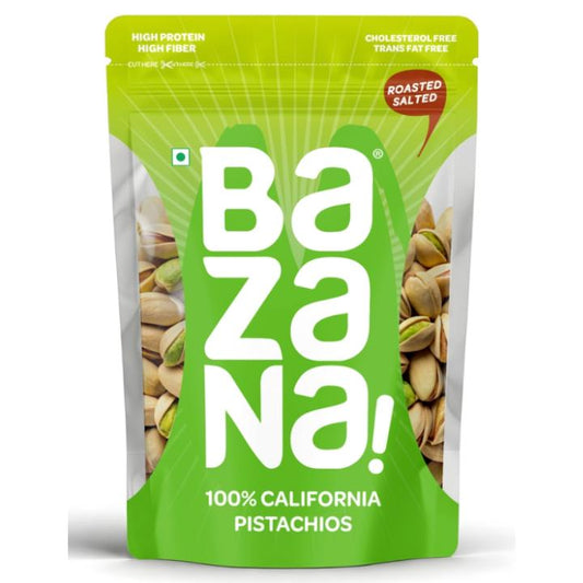 Bazana California Salted Pistachios: 400 g