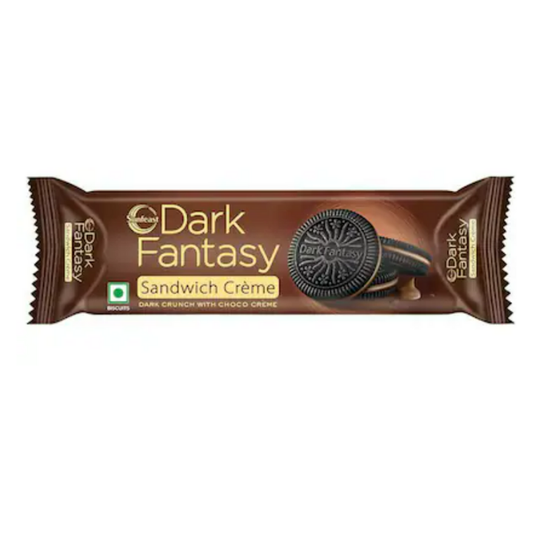 Sunfeast Dark Fantasy Creme Biscuit made with Real Chocolate 83 g