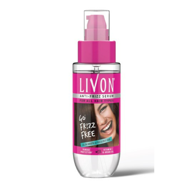 Livon Hair Serum For Dry & Frizzy Hair For Shine & Damage Protection - 100ml