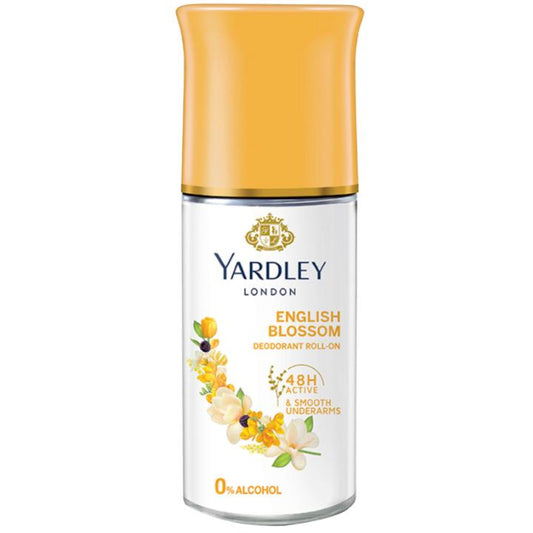 Yardley English Blossom Deodorant Roll-On for Women: 50 ml