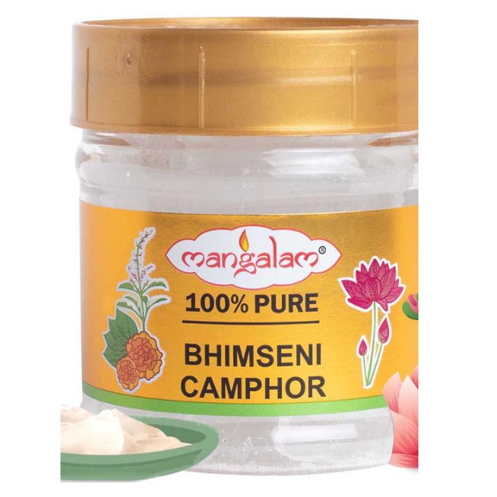 Mangalam Pure Bhimseni Camphor : 50 g