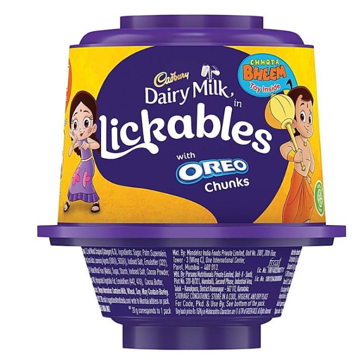 Cadbury Dairy Milk Lickables with Oreo Chunk: 20 g