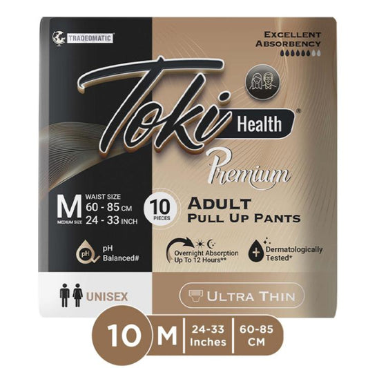 Toki Health Premium Adult Pull Up Pants M: 10 U